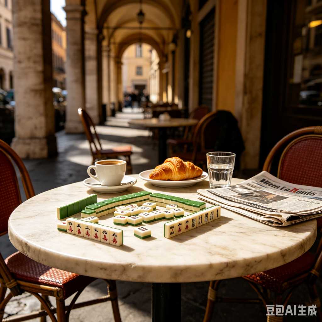 simple style mahjong set
