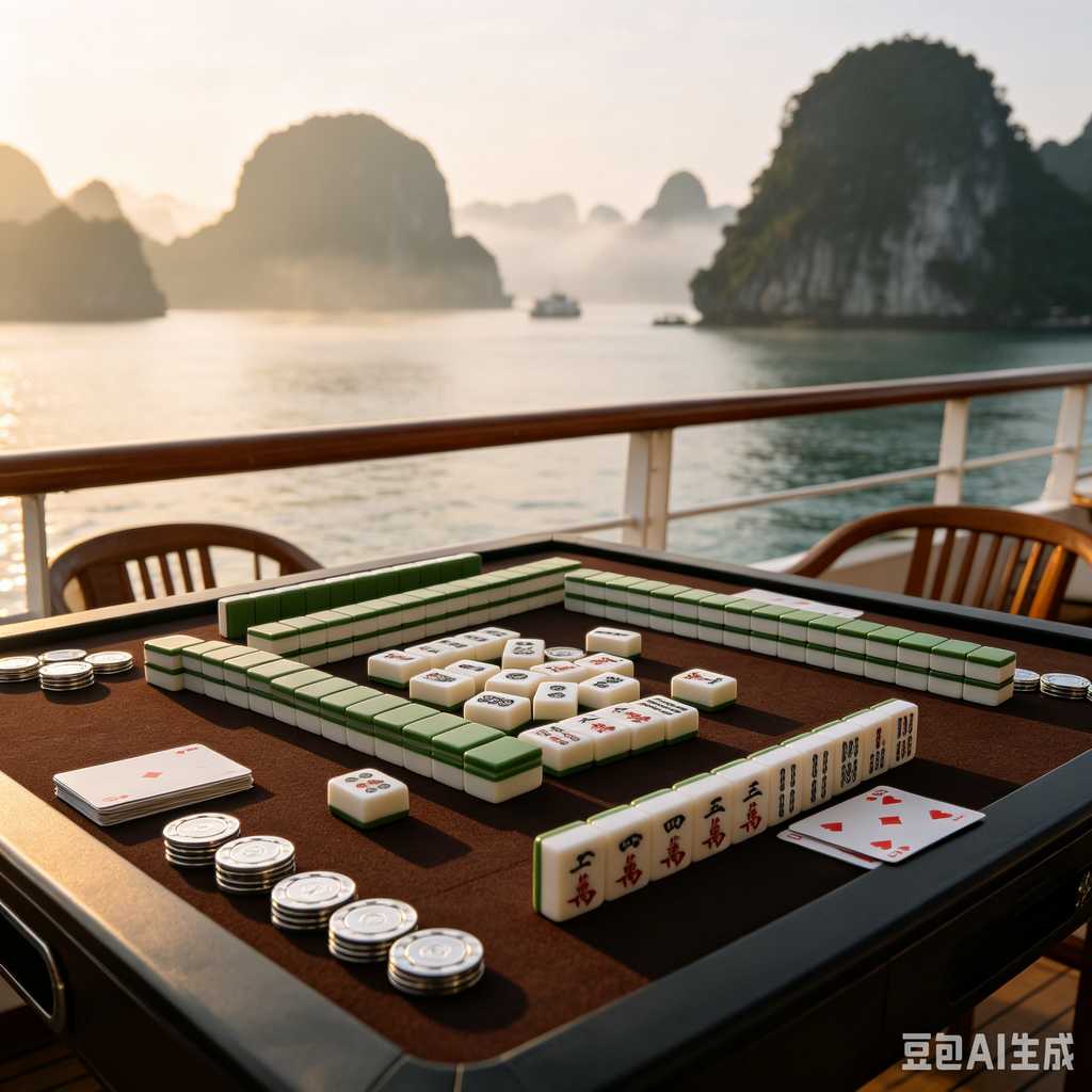 imported chinese mahjong set